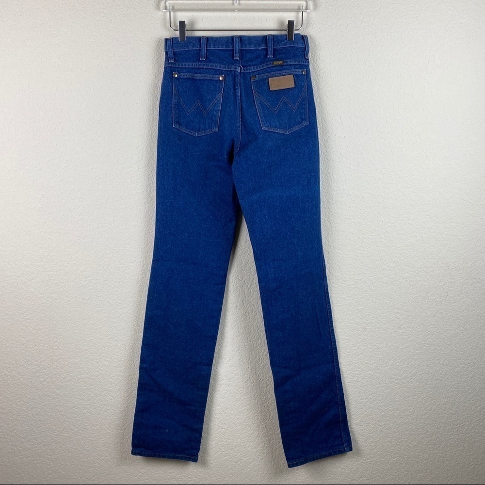 WRANGLER Bold Blue Super High Rise Jeans 30 Long